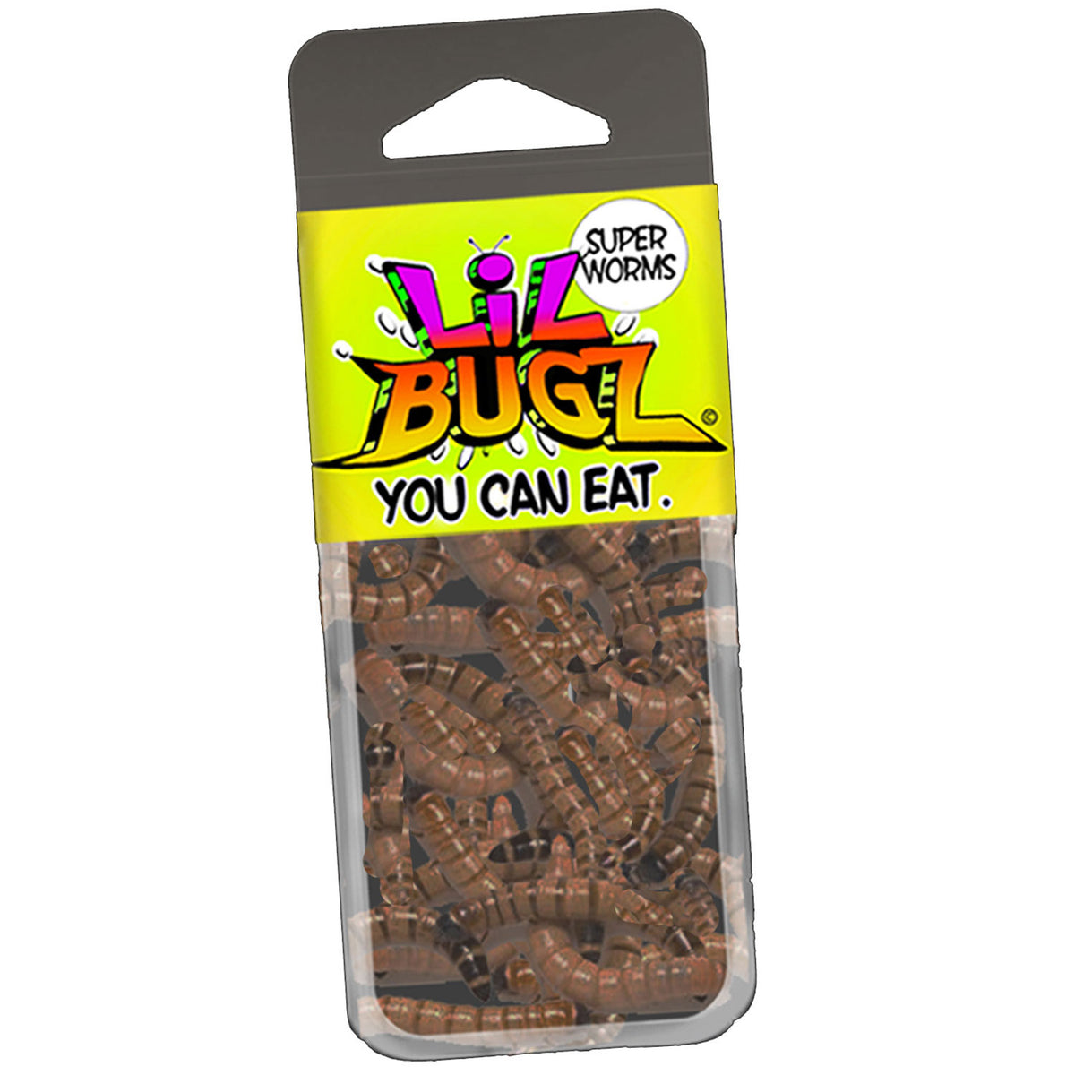 Lil Bugz You Can Eat  Edible Super Worms – You Can Eat Bugs