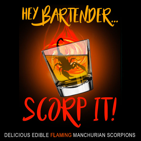 Lil Bugs You Can Eat - Scorpion 4 Pack - Edible Insects farm raised for human consumption