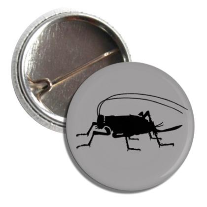 1" Button | I Ate a Cricket