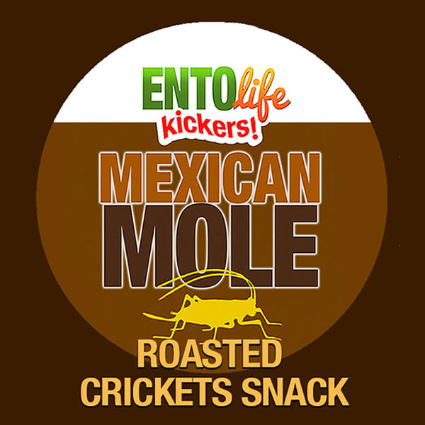 Mini-Kickers Mexican Mole Flavored Cricket Snack