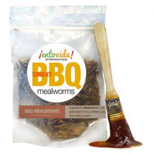 BBQ Flavored Whole Roasted Mealworms