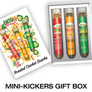 Mini-Kickers Flavored Cricket Snacks Gift Box