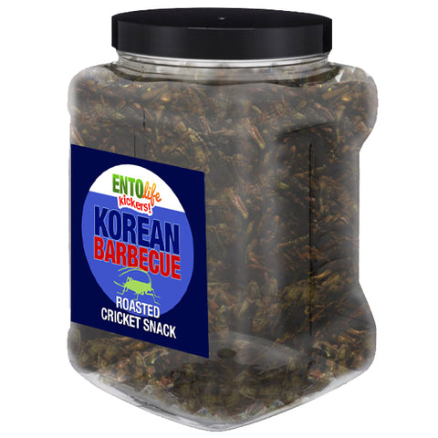 Korean Barbecue Flavored Cricket Snack - Pound Size