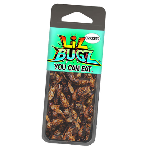 Lil Bugz You Can Eat | Whole Roasted Crickets