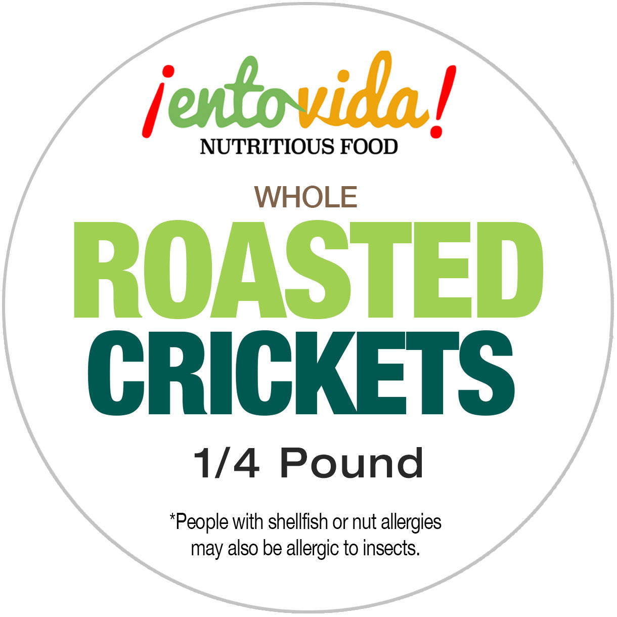 Whole Roasted Crickets | Edible Insects | Bugs You Can Eat | Raised for Human Consumption