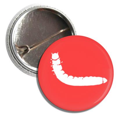 1" Button | I Ate a Superworm